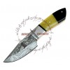 Rebel Wolf River Master Full Tang Damascus Steel Hand Forged Knife